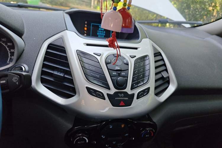 Used Ford EcoSport 2013 1.5L Automatic Prestige Model Audio And AC Panel