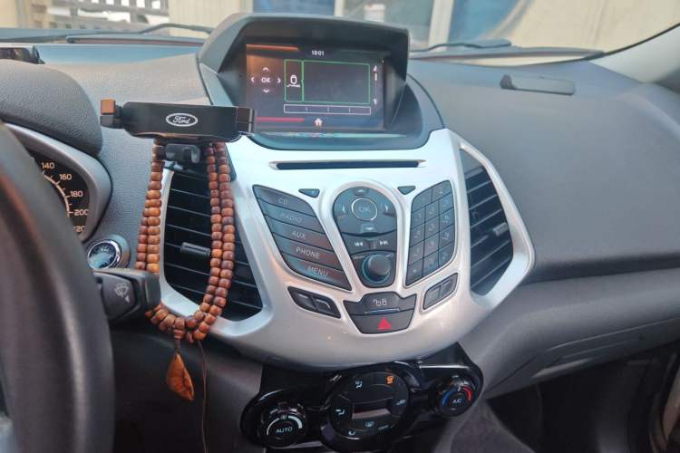 Used Ford EcoSport 2013 1.5L Automatic Prestige Model Audio And AC Panel