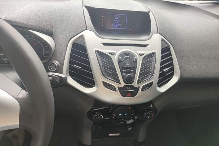 Used Ford EcoSport 2013 1.0L GTDi Manual Luxury Model Audio And AC Panel