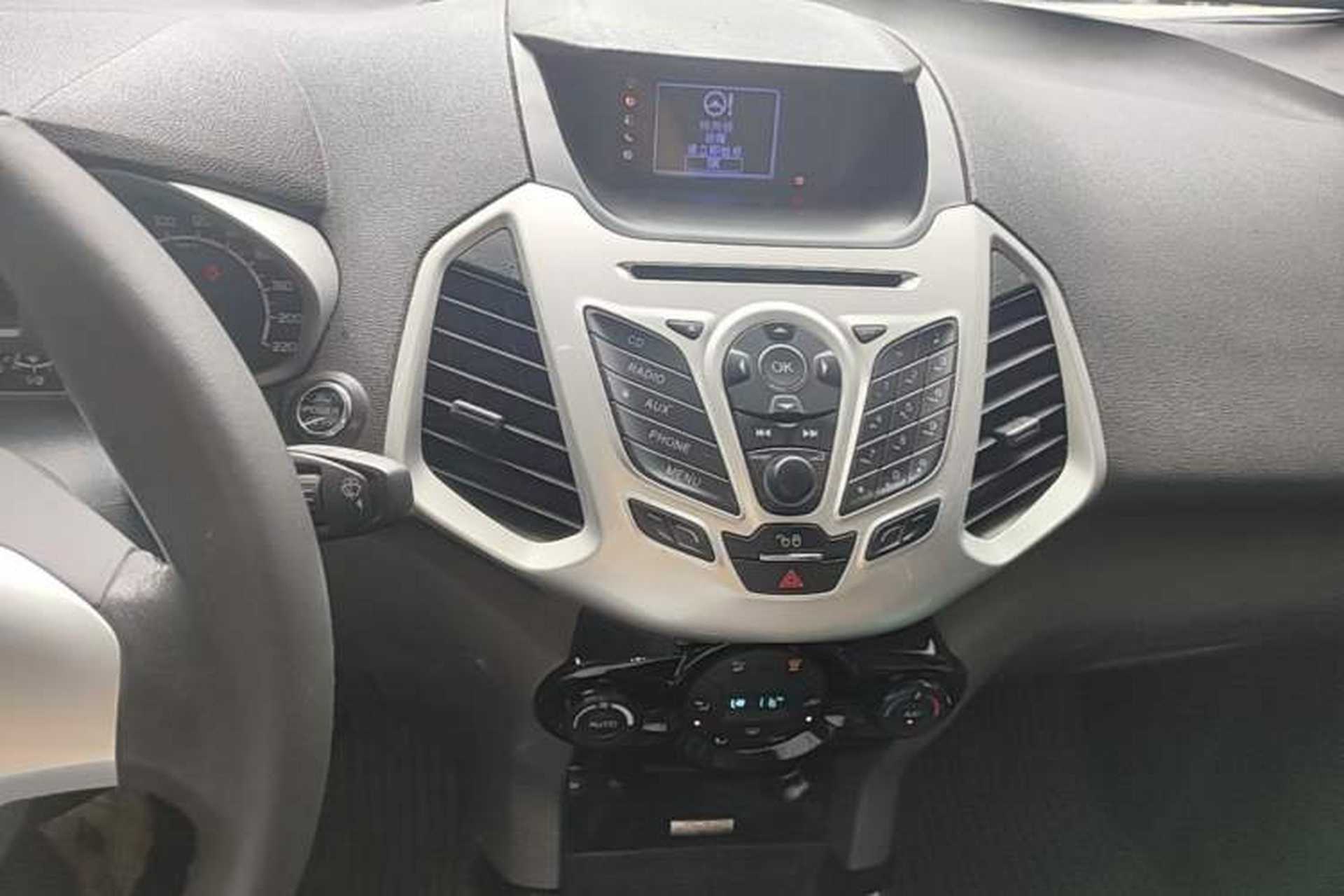 Used Ford EcoSport 2013 1.0L GTDi Manual Luxury Model Audio And AC Panel