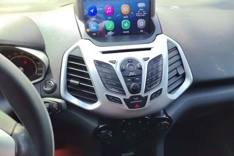 Used Ford EcoSport 2013 1.5L Automatic Prestige Model Audio And AC Panel