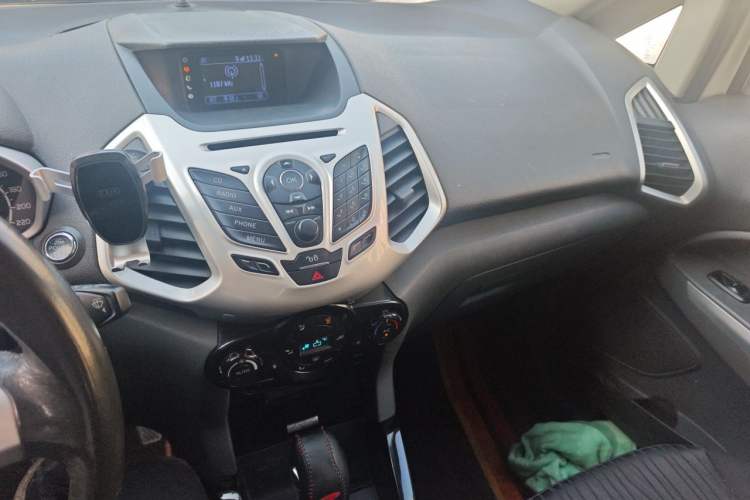 Used Ford EcoSport 2013 1.5L Automatic Prestige Model Audio And AC Panel