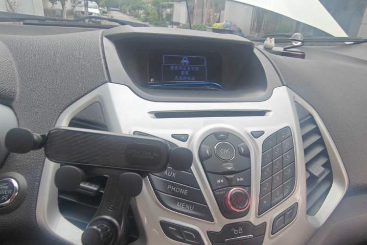 Used Ford EcoSport 2013 1.5L Automatic Prestige Model Audio And AC Panel