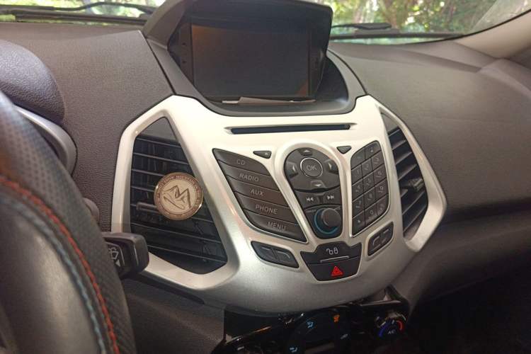 Used Ford EcoSport 2013 1.5L Automatic Prestige Model Audio And AC Panel