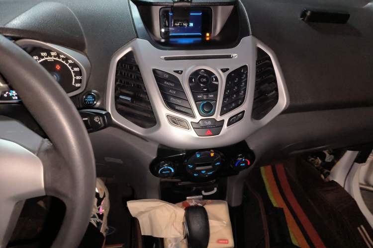 Used Ford EcoSport 2013 1.5L Automatic Prestige Model Audio And AC Panel