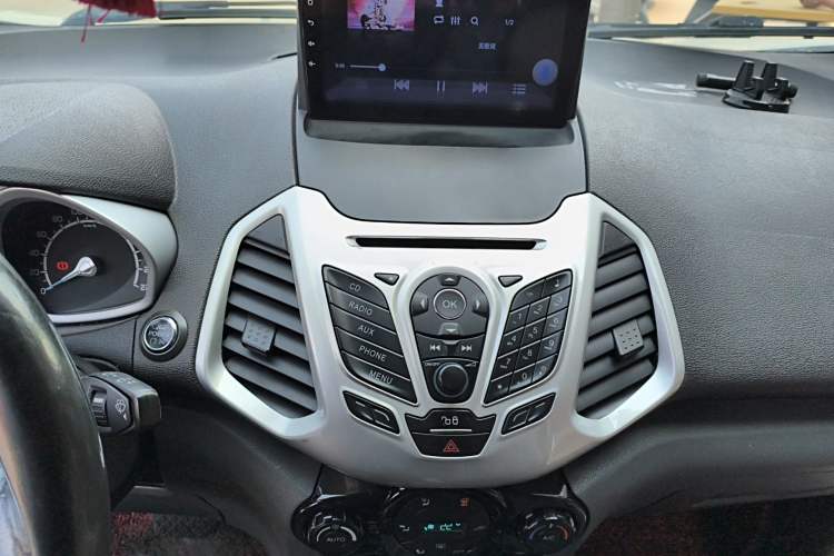 Used Ford EcoSport 2013 1.5L Automatic Prestige Model Audio And AC Panel
