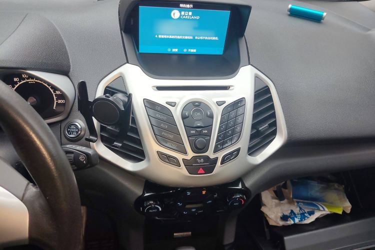 Used Ford EcoSport 2013 1.5L Automatic Prestige Model Audio And AC Panel