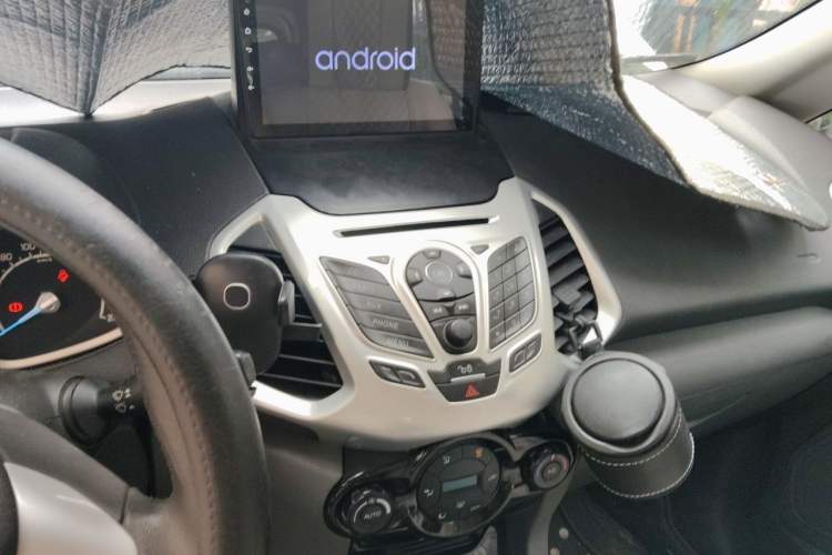 Used Ford EcoSport 2013 1.5L Automatic Prestige Model Audio And AC Panel