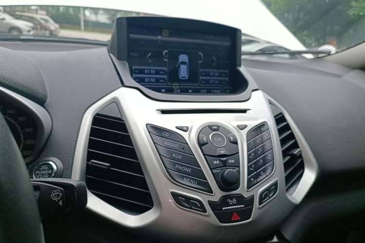 Used Ford EcoSport 2013 1.5L Automatic Prestige Model Audio And AC Panel