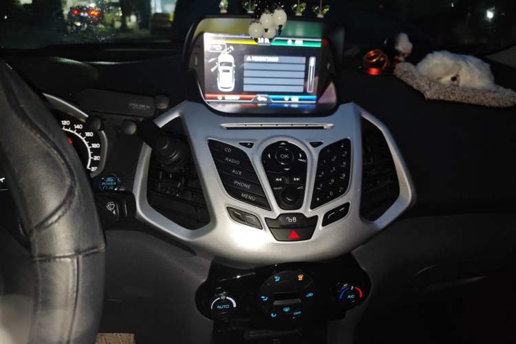 Used Ford EcoSport 2013 1.5L Automatic Prestige Model Audio And AC Panel