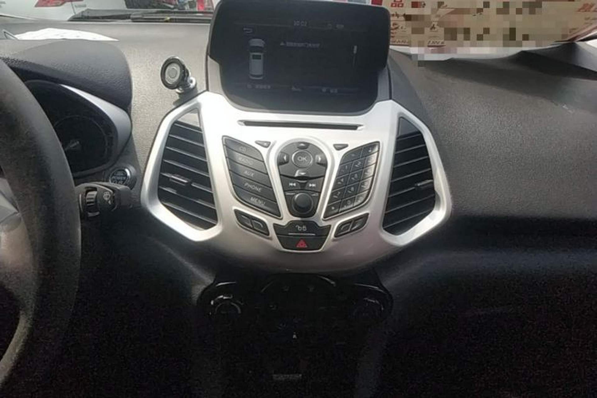 Used Ford EcoSport 2013 1.5L Manual Luxury Model Audio And AC Panel