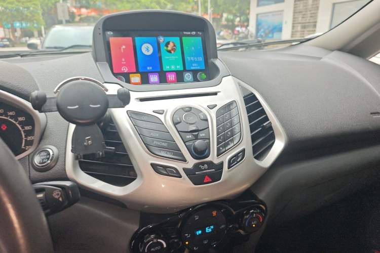 Used Ford EcoSport 2013 1.5L Automatic Prestige Model Audio And AC Panel
