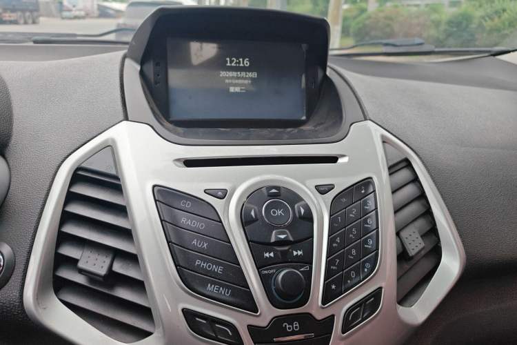 Used Ford EcoSport 2013 1.0L GTDi Manual Luxury Model Audio And AC Panel