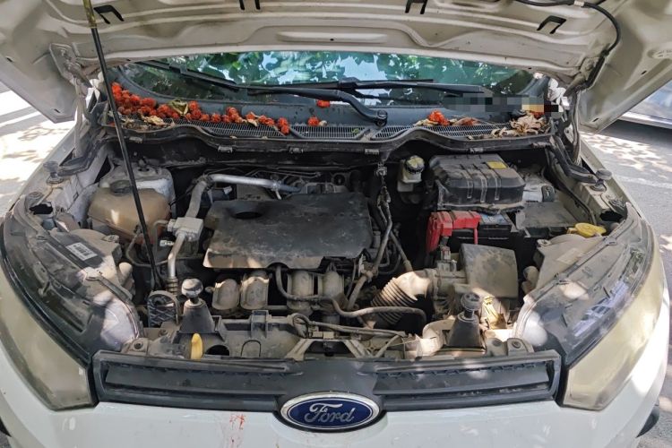 Used Ford EcoSport 2013 1.5L Manual Comfort Model Engine Bay