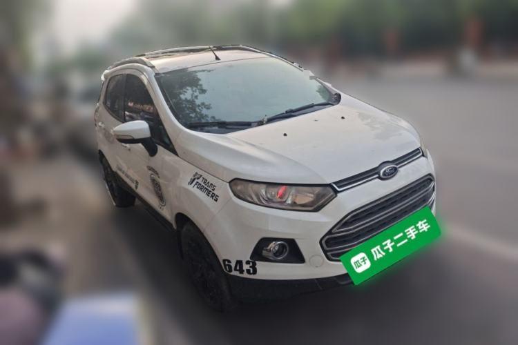 Used Ford EcoSport 2013 1.0L GTDi Manual Luxury Model Front Right 45 Deg