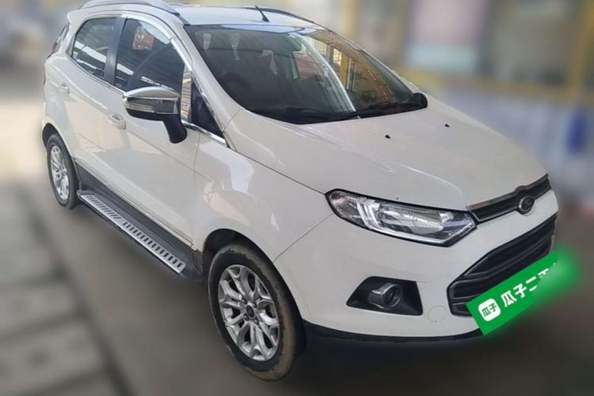 Used Ford EcoSport 2013 1.0L GTDi Manual Luxury Model Front Right 45 Deg