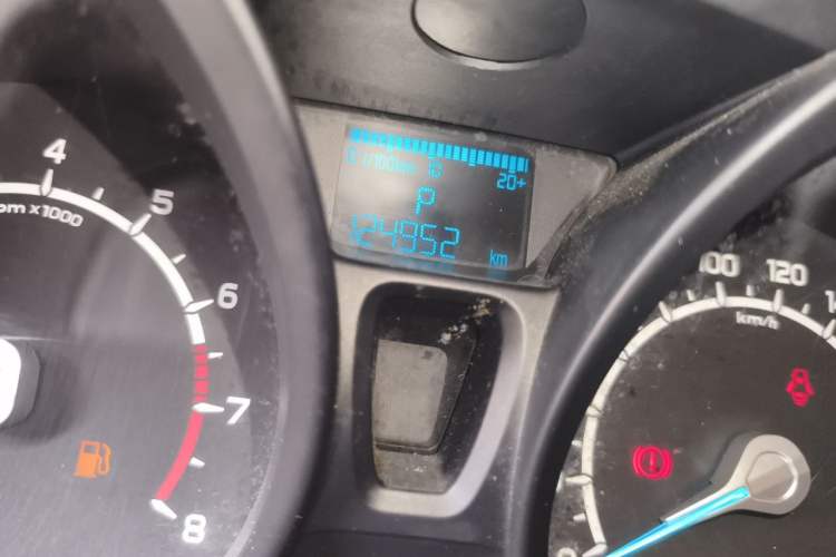 Used Ford EcoSport 2013 1.5L Automatic Fashion Model Odometer Close Up