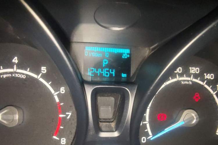 Used Ford EcoSport 2013 1.5L Automatic Fashion Model Odometer Close Up