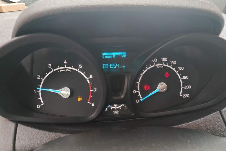 Used Ford EcoSport 2013 1.5L Manual Comfort Model Odometer Close Up
