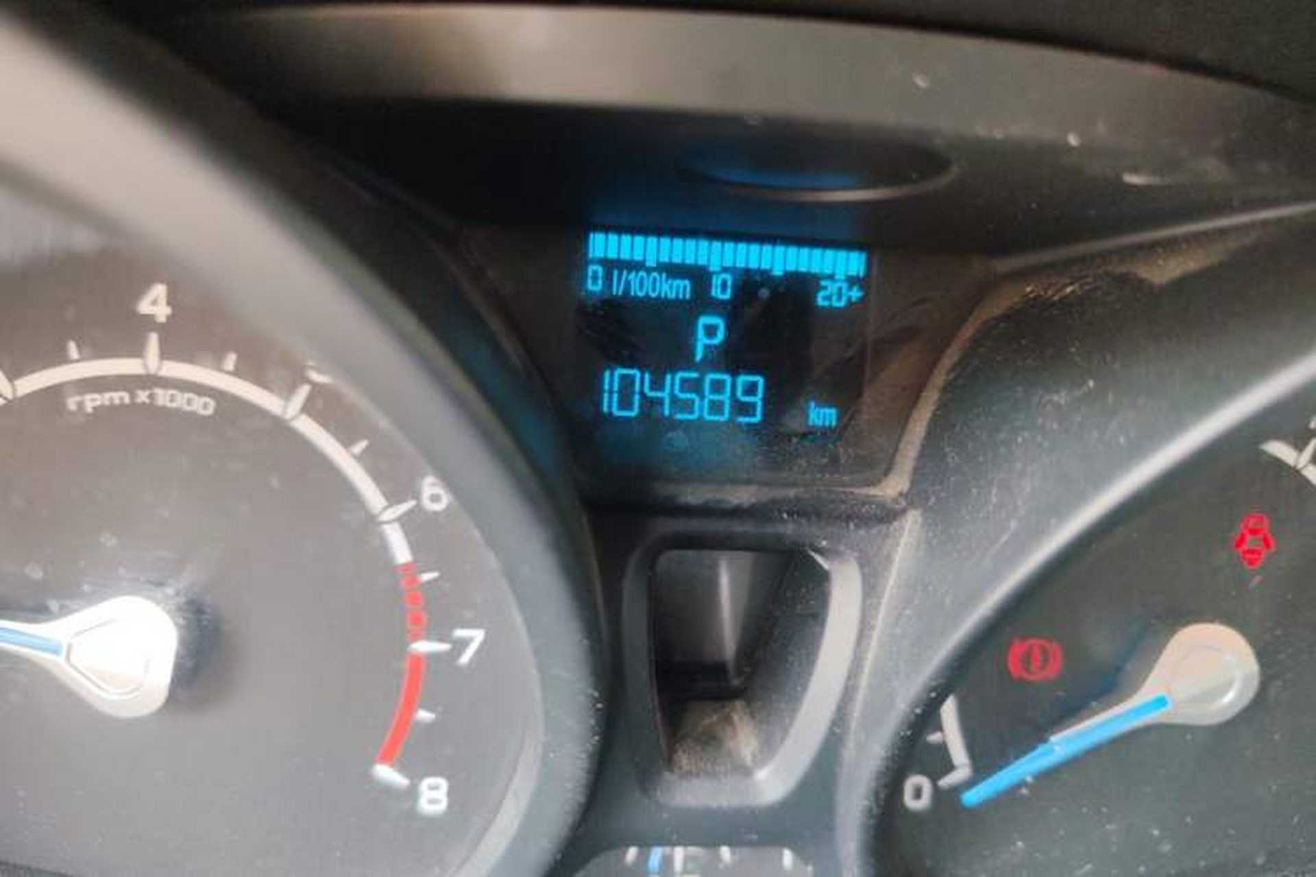 Used Ford EcoSport 2013 1.5L Automatic Fashion Model Odometer Close Up