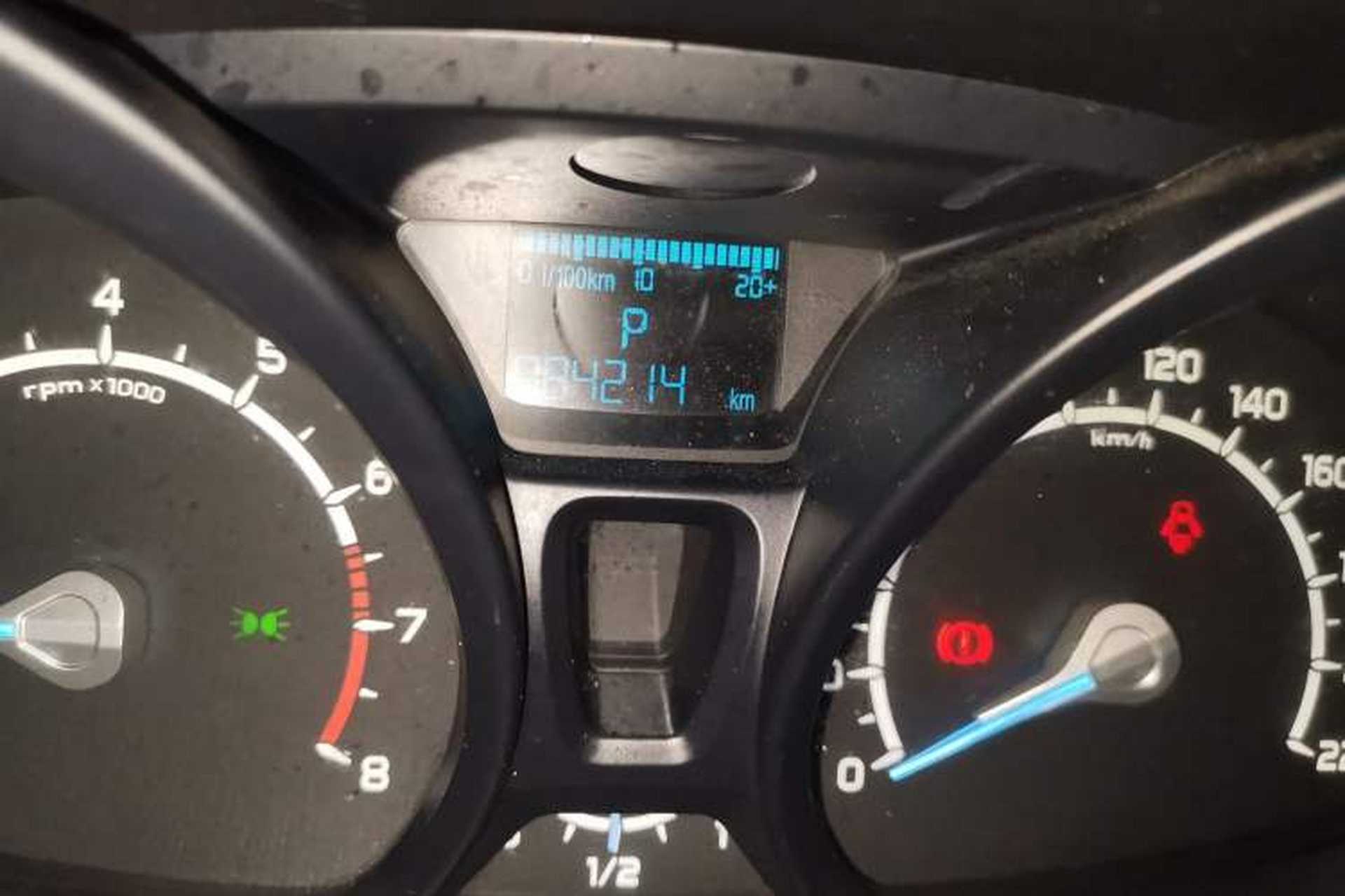 Used Ford EcoSport 2013 1.5L Automatic Fashion Model Odometer Close Up