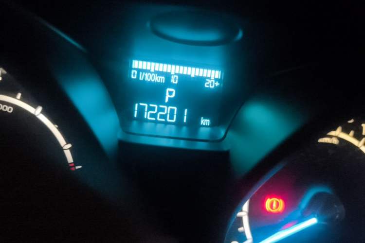 Used Ford EcoSport 2013 1.5L Automatic Fashion Model Odometer Close Up