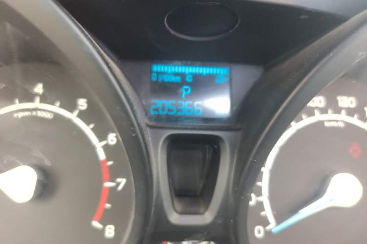 Used Ford EcoSport 2013 1.5L Automatic Fashion Model Odometer Close Up