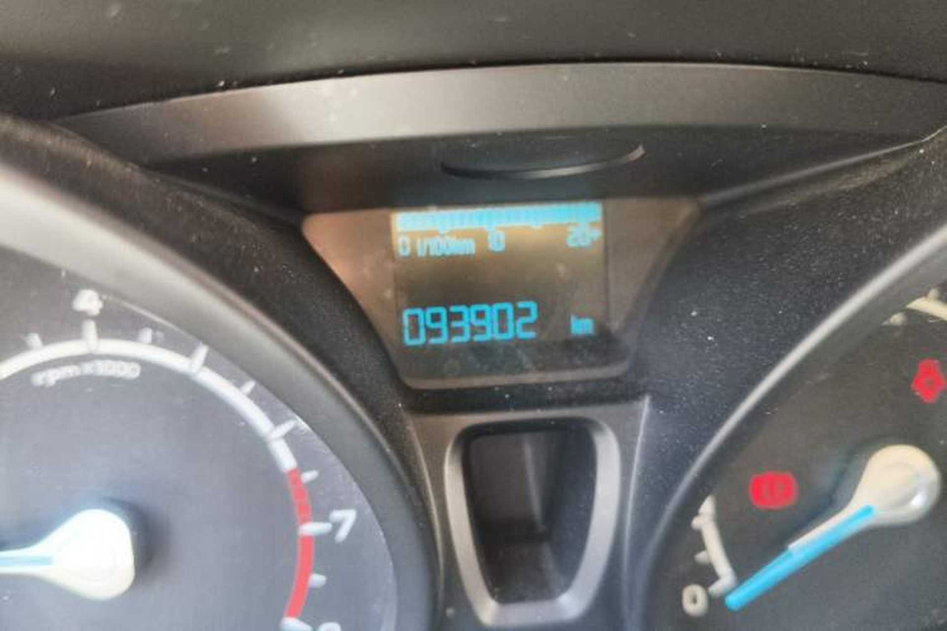 Used Ford EcoSport 2013 1.5L Manual Comfort Model Odometer Close Up