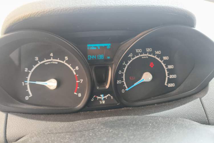 Used Ford EcoSport 2013 1.5L Manual Comfort Model Odometer Close Up