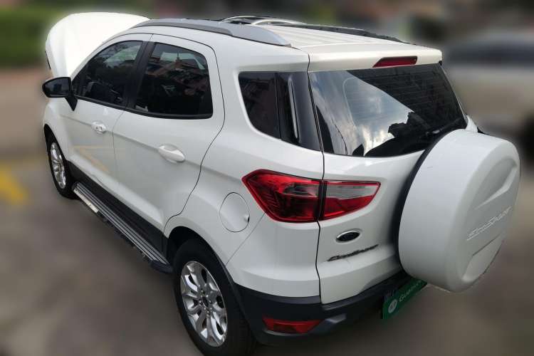Used Ford EcoSport 2013 1.5L Automatic Prestige Model Rear Left 45 Deg