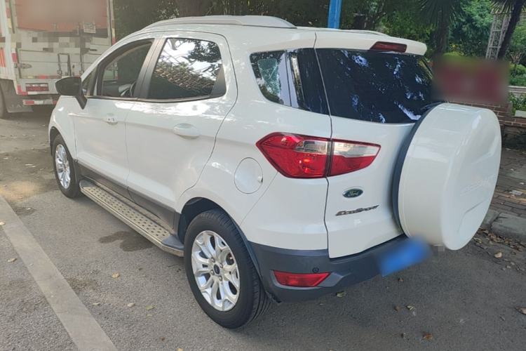 Used Ford EcoSport 2013 1.5L Automatic Prestige Model Rear Left 45 Deg