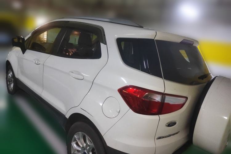 Used Ford EcoSport 2013 1.5L Automatic Prestige Model Rear Left 45 Deg