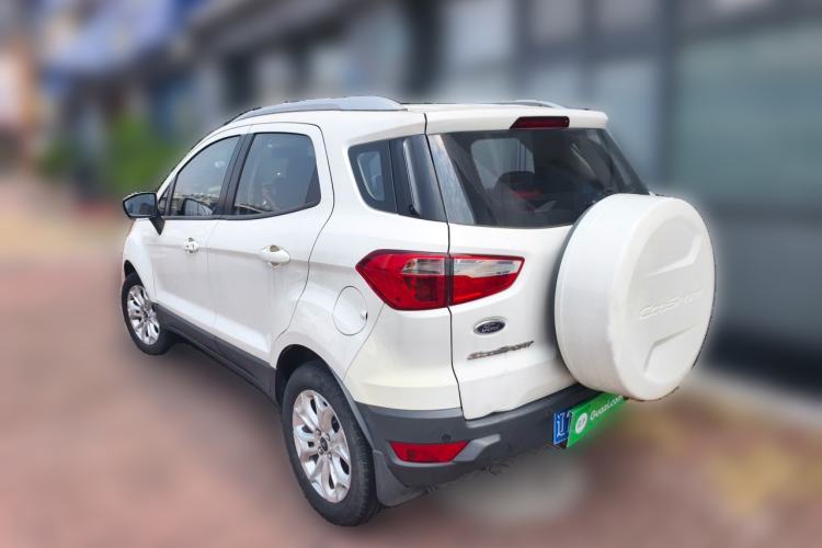 Used Ford EcoSport 2013 1.5L Automatic Prestige Model Rear Left 45 Deg