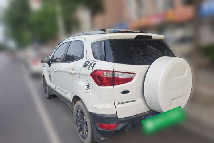Used Ford EcoSport 2013 1.0L GTDi Manual Luxury Model Rear Left 45 Deg