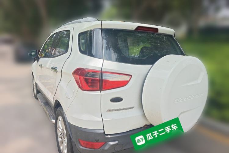 Used Ford EcoSport 2013 1.0L GTDi Manual Luxury Model Rear Left 45 Deg