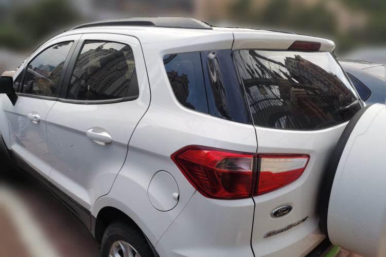 Used Ford EcoSport 2013 1.5L Automatic Prestige Model Rear Left 45 Deg