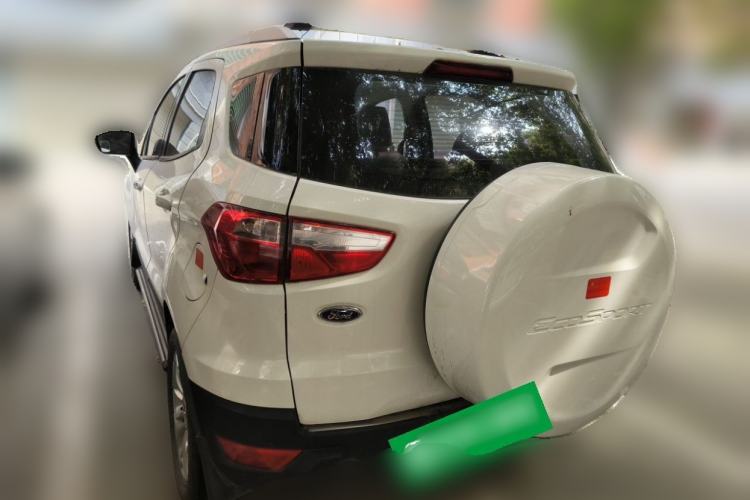 Used Ford EcoSport 2013 1.5L Automatic Prestige Model Rear Left 45 Deg