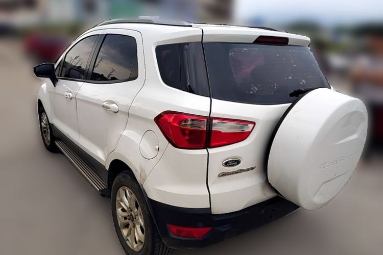 Used Ford EcoSport 2013 1.5L Automatic Prestige Model Rear Left 45 Deg