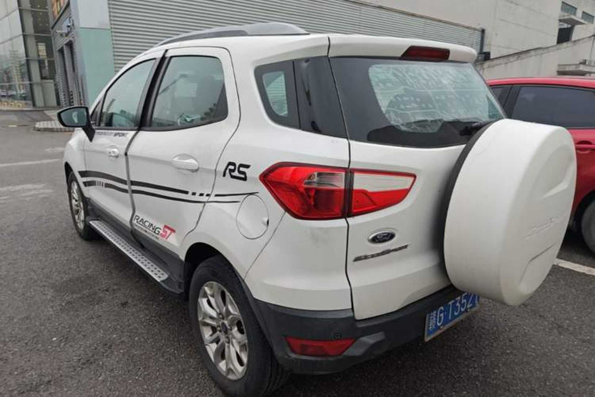 Used Ford EcoSport 2013 1.5L Automatic Prestige Model Rear Left 45 Deg