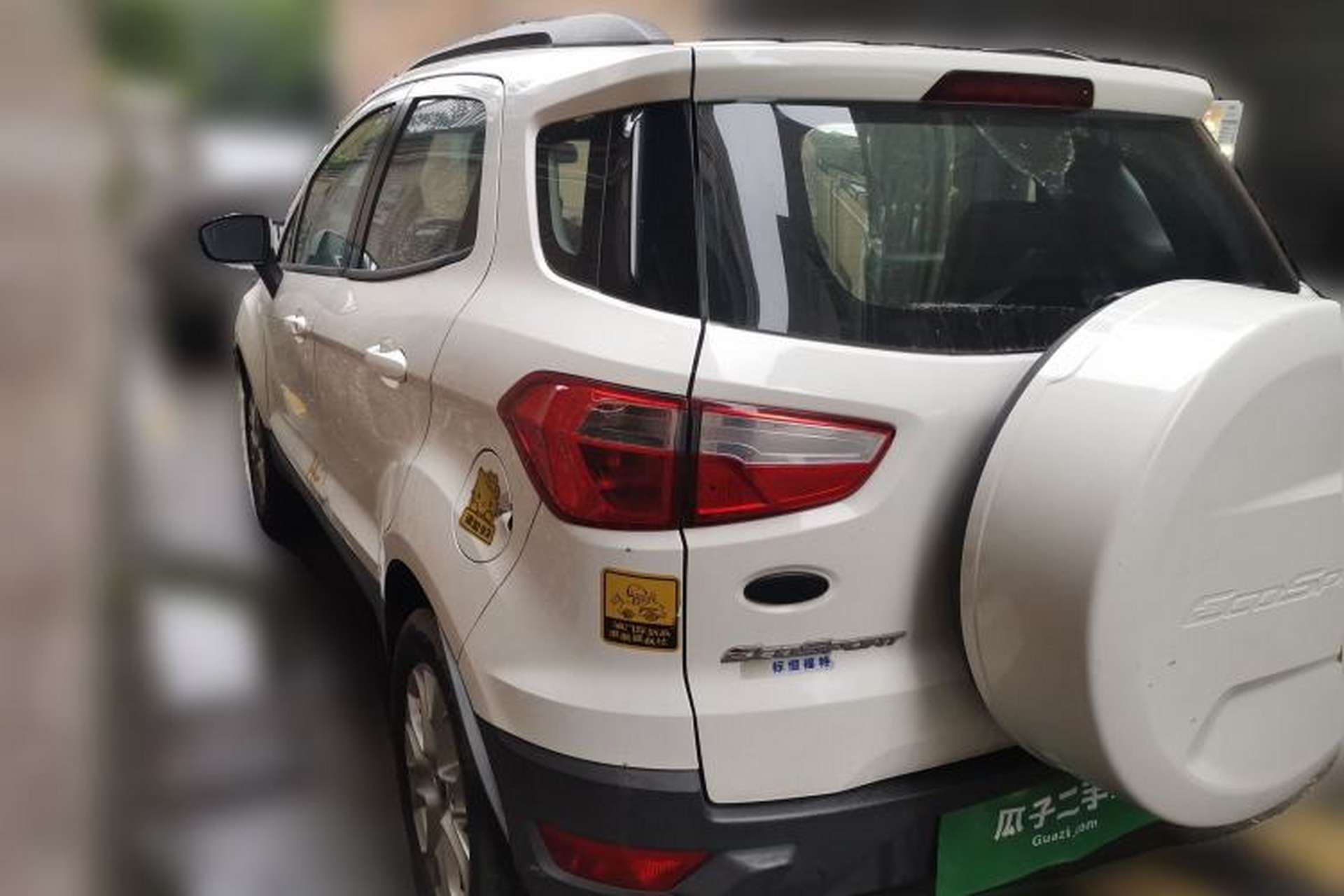 Used Ford EcoSport 2013 1.5L Automatic Fashion Model Rear Left 45 Deg