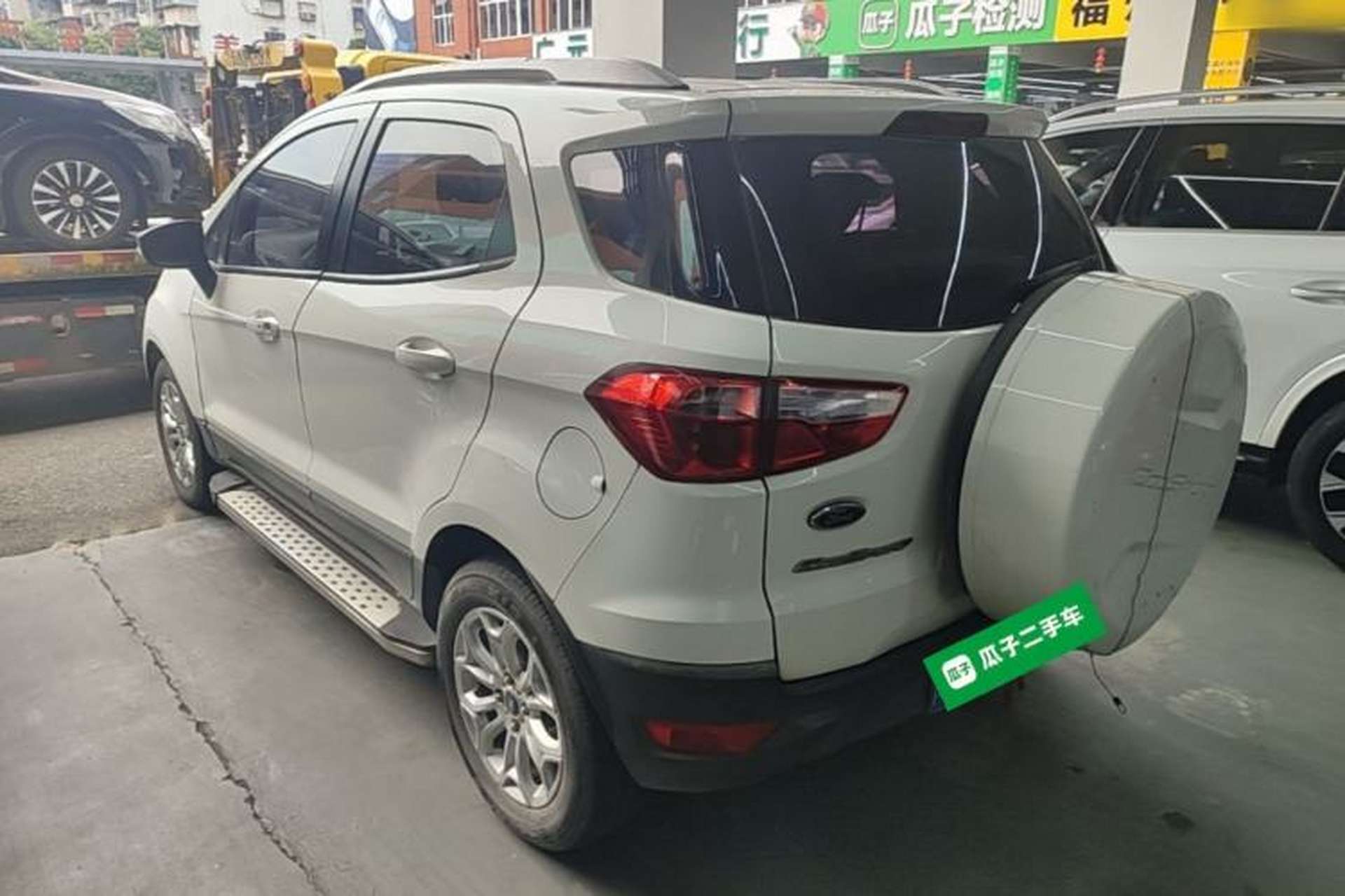 Used Ford EcoSport 2013 1.0L GTDi Manual Luxury Model Rear Left 45 Deg