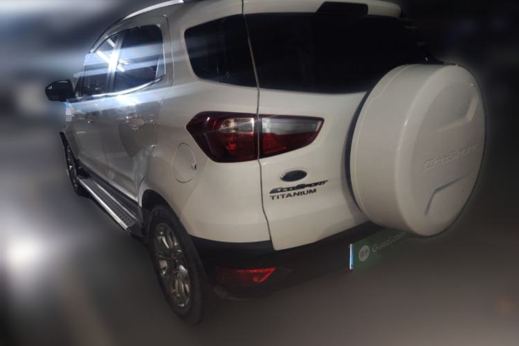 Used Ford EcoSport 2013 1.5L Manual Luxury Model Rear Left 45 Deg