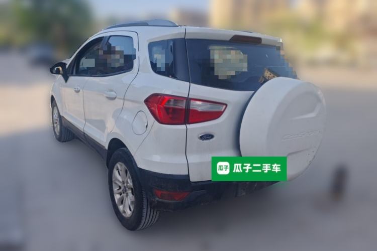 Used Ford EcoSport 2013 1.5L Automatic Prestige Model Rear Left 45 Deg