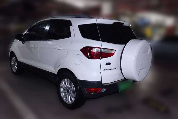 Used Ford EcoSport 2013 1.5L Automatic Prestige Model Rear Left 45 Deg