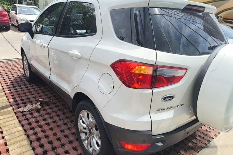 Used Ford EcoSport 2013 1.5L Automatic Prestige Model Rear Left 45 Deg