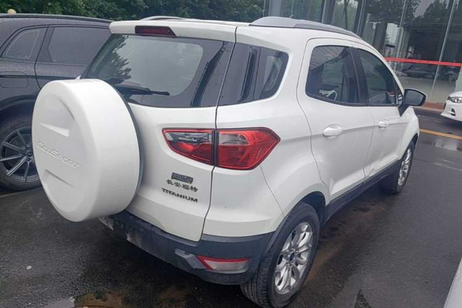 Used Ford EcoSport 2013 1.5L Automatic Prestige Model Rear Right 45 Deg