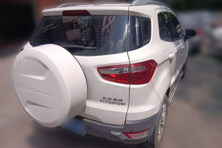 Used Ford EcoSport 2013 1.5L Automatic Prestige Model Rear Right 45 Deg