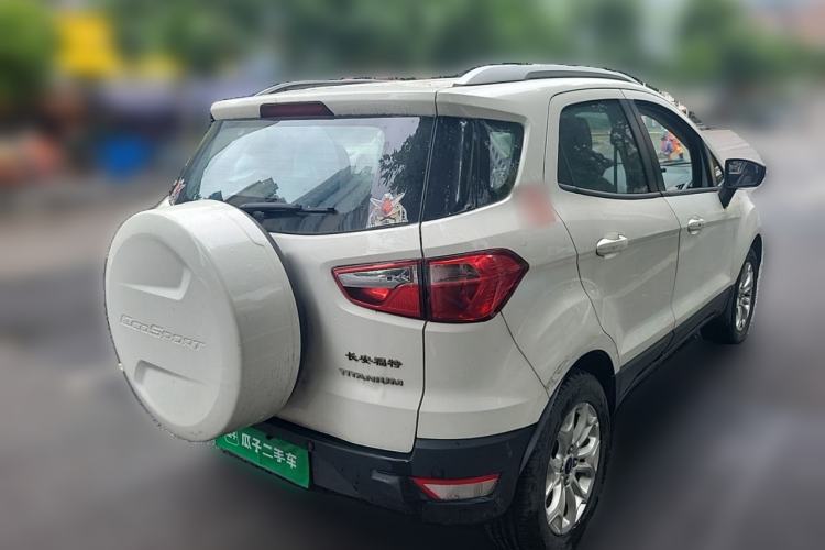 Used Ford EcoSport 2013 1.5L Automatic Prestige Model Rear Right 45 Deg