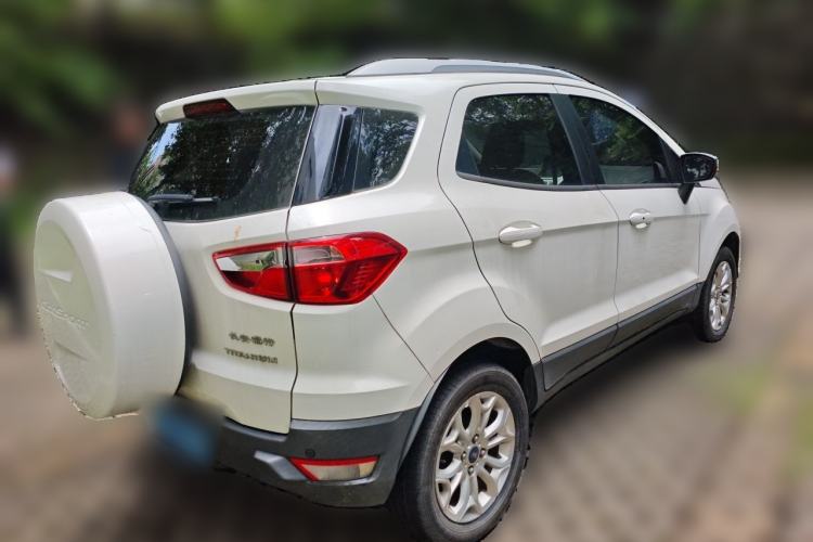 Used Ford EcoSport 2013 1.5L Automatic Prestige Model Rear Right 45 Deg