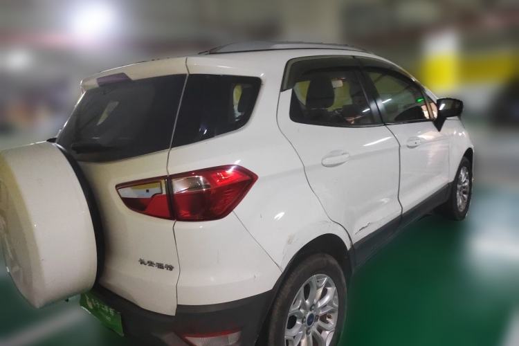 Used Ford EcoSport 2013 1.5L Automatic Prestige Model Rear Right 45 Deg